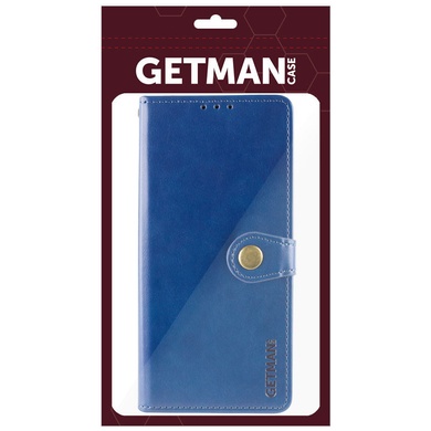 Кожаный чехол книжка GETMAN Gallant (PU) для Xiaomi Redmi A3 Синий