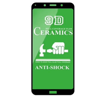 Защитная пленка Ceramics 9D (без упак.) для Xiaomi Redmi 7A / 6A / 6 Черный