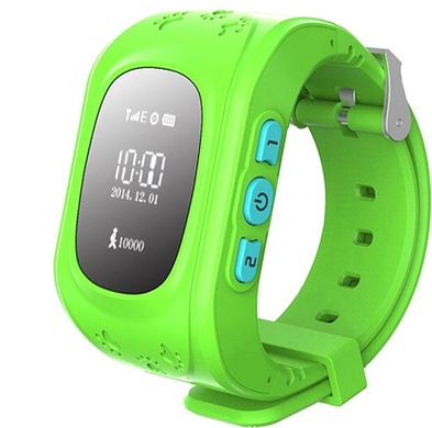Детские часы Smart Baby Watch Q50 0.96 с GPS Зеленый