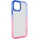 Чехол TPU+PC Fresh sip series для Apple iPhone 11 Pro (5.8") Розовый / Синий