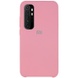 Чохол Silicone Cover (AAA) для Xiaomi Mi Note 10 Lite, Рожевий / Light pink