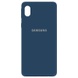 Чохол Silicone Cover My Color Full Protective (A) для Samsung Galaxy M01 Core / A01 Core, Синій / Navy Blue