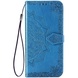 Кожаный чехол (книжка) Art Case с визитницей для Oppo A15 / A15s Синий