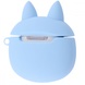 Силіконовий чохол Pretty Cats для навушників AirPods 1/2, Блакитний