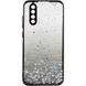TPU чехол Spangle star с защитой камеры для Samsung Galaxy A50 (A505F) / A50s / A30s Черный