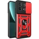 Ударопрочный чехол Camshield Serge Ring для Xiaomi Poco X6 Pro Красный