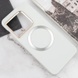 TPU чехол Bonbon Metal Style with MagSafe для OnePlus 10 Pro Белый / White