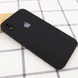 Чехол Silicone Case Square Full Camera Protective (AA) для Apple iPhone XS (5.8") Черный / Black