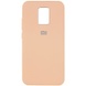 Чохол Silicone Cover Full Protective (AA) для Xiaomi Redmi Note 9s / Note 9 Pro / Note 9 Pro Max, Рожевий / Pudra