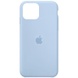 Чехол Silicone Case Full Protective (AA) для Apple iPhone 13 Pro (6.1") Голубой / Baby Blue