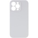 Чехол Silicone Case Full Camera Protective (AA) NO LOGO для Apple iPhone 14 Pro Max (6.7") Серый / Lavender