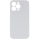 Чехол Silicone Case Full Camera Protective (AA) NO LOGO для Apple iPhone 14 Pro Max (6.7") Белый / White