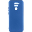 Чохол Silicone Cover Lakshmi Full Camera (A) для Xiaomi Redmi Note 9 / Redmi 10X, Синий / Iris