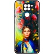 TPU+PC чохол Prisma Ladies для Xiaomi Redmi Note 9 / Redmi 10X, Peonies