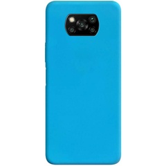 Силіконовий чохол Candy для Xiaomi Poco X3 NFC / Poco X3 Pro, Блакитний