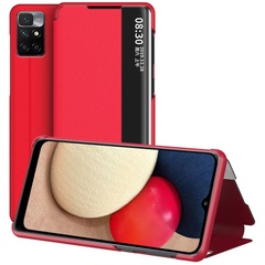 Чехол-книжка Smart View Cover для Xiaomi Redmi 10 Красный