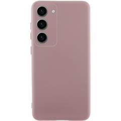 Чехол Silicone Cover Lakshmi Full Camera (AA) для Samsung Galaxy S24 FE Розовый / Pink Sand