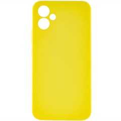 Чохол Silicone Cover Lakshmi Full Camera (AAA) для Samsung Galaxy A05, Жовтий / Yellow