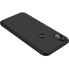 Пластиковая накладка GKK LikGus 360 градусов (opp) для Xiaomi Redmi Note 5 Pro / Note 5 (DC) Черный