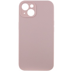 Чохол Silicone Case Full Camera Protective (AA) NO LOGO для Apple iPhone 14 (6.1"), Розовый / Chalk Pink