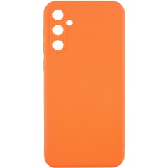 Силіконовий чохол Candy Full Camera для Samsung Galaxy A35, Оранжевый / Light Orange