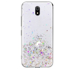 TPU чехол Star Glitter для Xiaomi Redmi 8a Прозрачный