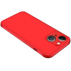 Пластикова накладка GKK LikGus 360 градусів (opp) для Apple iPhone 13 (6.1"), Червоний