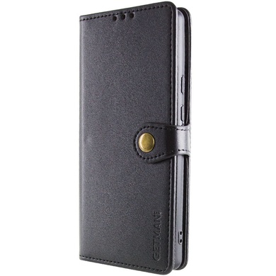 Кожаный чехол книжка GETMAN Gallant (PU) для Xiaomi Redmi A3 Черный