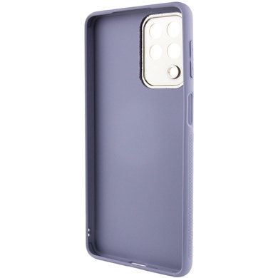 Кожаный чехол Xshield для Samsung Galaxy M33 5G Серый / Lavender Gray