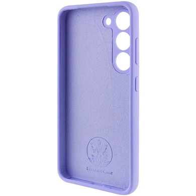 Чохол Silicone Cover Lakshmi Full Camera (AAA) with Logo для Samsung Galaxy S24, Бузковий / Dasheen