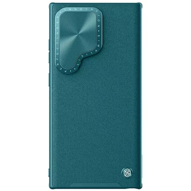 Шкіряна накладка Nillkin Camshield Leather Prop для Samsung Galaxy S24 Ultra, Green