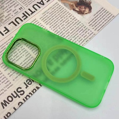 Чехол TPU+PC Lily with MagSafe для Apple iPhone 15 Pro (6.1") Neon Green