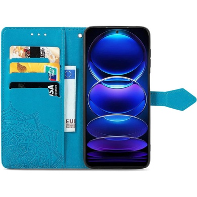 Шкіряний чохол (книжка) Art Case з візитницею для Xiaomi Redmi A3, Синій