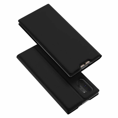 Чехол-книжка Dux Ducis с карманом для визиток для Samsung Galaxy Note 10 Plus Черный