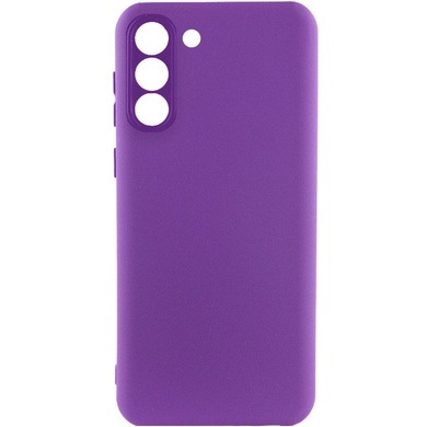 Чохол Silicone Cover Lakshmi Full Camera (A) для Samsung Galaxy S24+, Фіолетовий / Purple