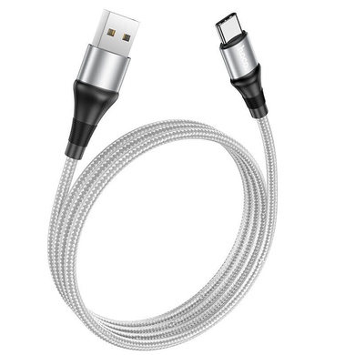 Дата кабель Hoco X50 "Excellent" USB to Type-C (1m), Сірий