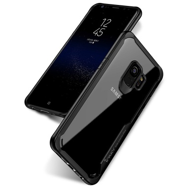 TPU+PC чехол iPaky Luckcool Series для Samsung Galaxy S9+ Черный