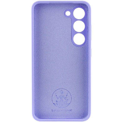 Чохол Silicone Cover Lakshmi Full Camera (AAA) with Logo для Samsung Galaxy S24, Бузковий / Dasheen