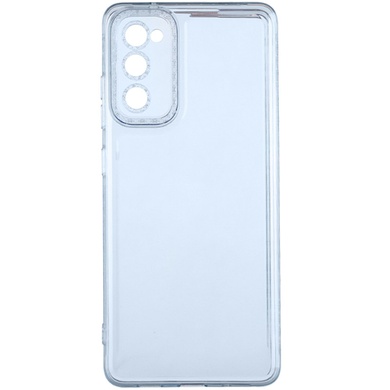 Чохол TPU Starfall Clear для Samsung Galaxy S21 FE, Блакитний