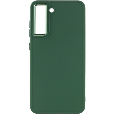TPU чехол Bonbon Metal Style для Samsung Galaxy S23 Зеленый / Army green