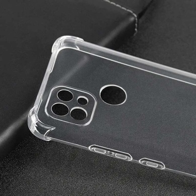 TPU чохол GETMAN Ease logo посилені кути Full Camera для Realme C21, Безбарвний (прозорий)