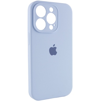 Чохол Silicone Case Full Camera Protective (AA) для Apple iPhone 13 Pro (6.1"), Блакитний / Lilac Blue