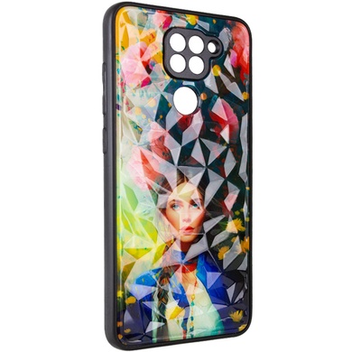 TPU+PC чохол Prisma Ladies для Xiaomi Redmi Note 9 / Redmi 10X, Peonies