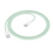 Дата кабель Hoco X104 Source 60W Type-C to Type-C (1m) Green