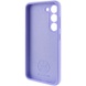 Чохол Silicone Cover Lakshmi Full Camera (AAA) with Logo для Samsung Galaxy S24, Бузковий / Dasheen