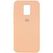 Чехол Silicone Cover Full Protective (AA) для Xiaomi Redmi Note 9s / Note 9 Pro / Note 9 Pro Max Розовый / Light Flamingo