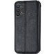 Шкіряний чохол книжка GETMAN Cubic (PU) для Samsung Galaxy A32 4G, Чорний