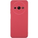 Силиконовый чехол Candy Full Camera для Xiaomi Redmi A3 Красный / Camellia