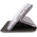 Кожаный чехол (книжка) Classy для Samsung Galaxy A35 Серый