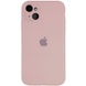 Чехол Silicone Case Full Camera Protective (AA) для Apple iPhone 14 (6.1") Розовый / Pink Sand